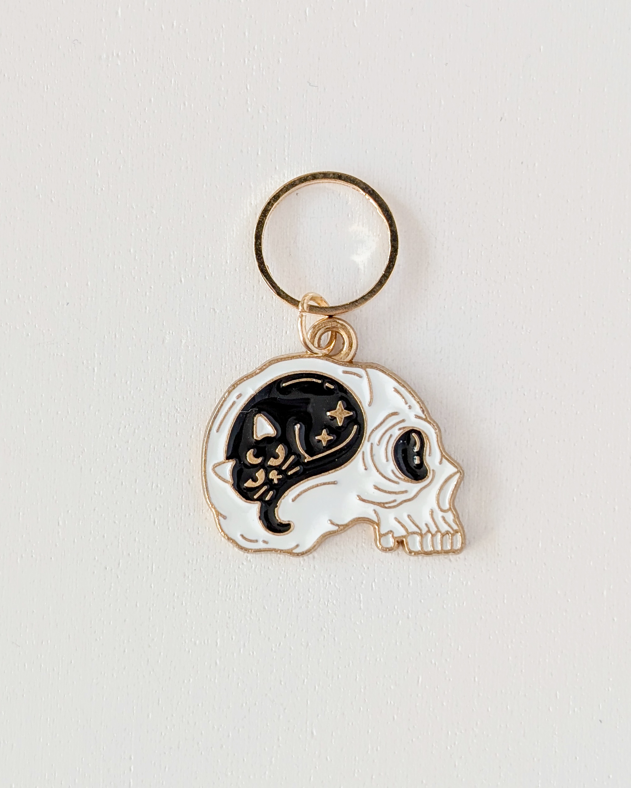 Chat dormeur, Lot d'anneaux marqueurs Challoween #3