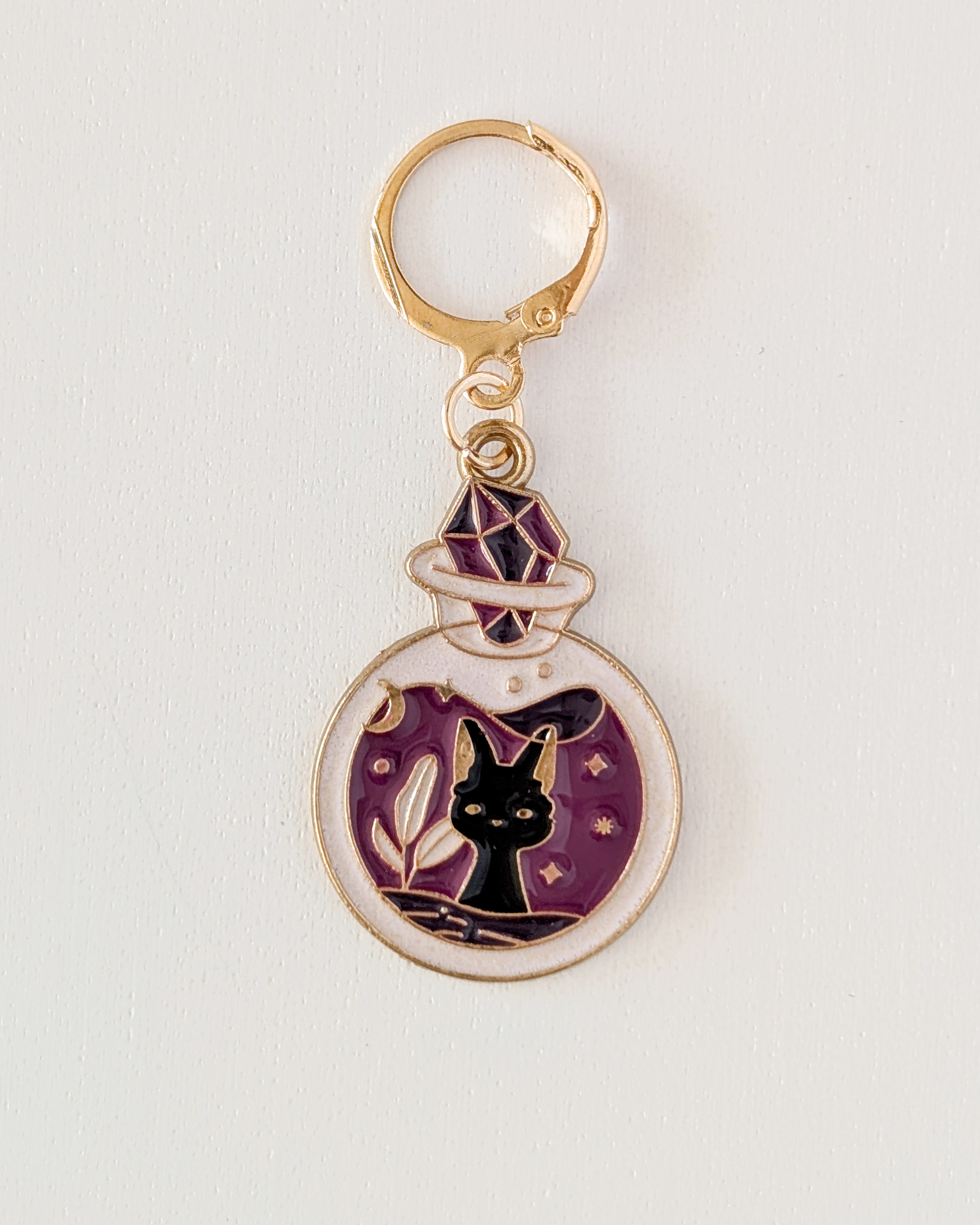 Chat potion magique, Lot d'anneaux marqueurs Challoween #2