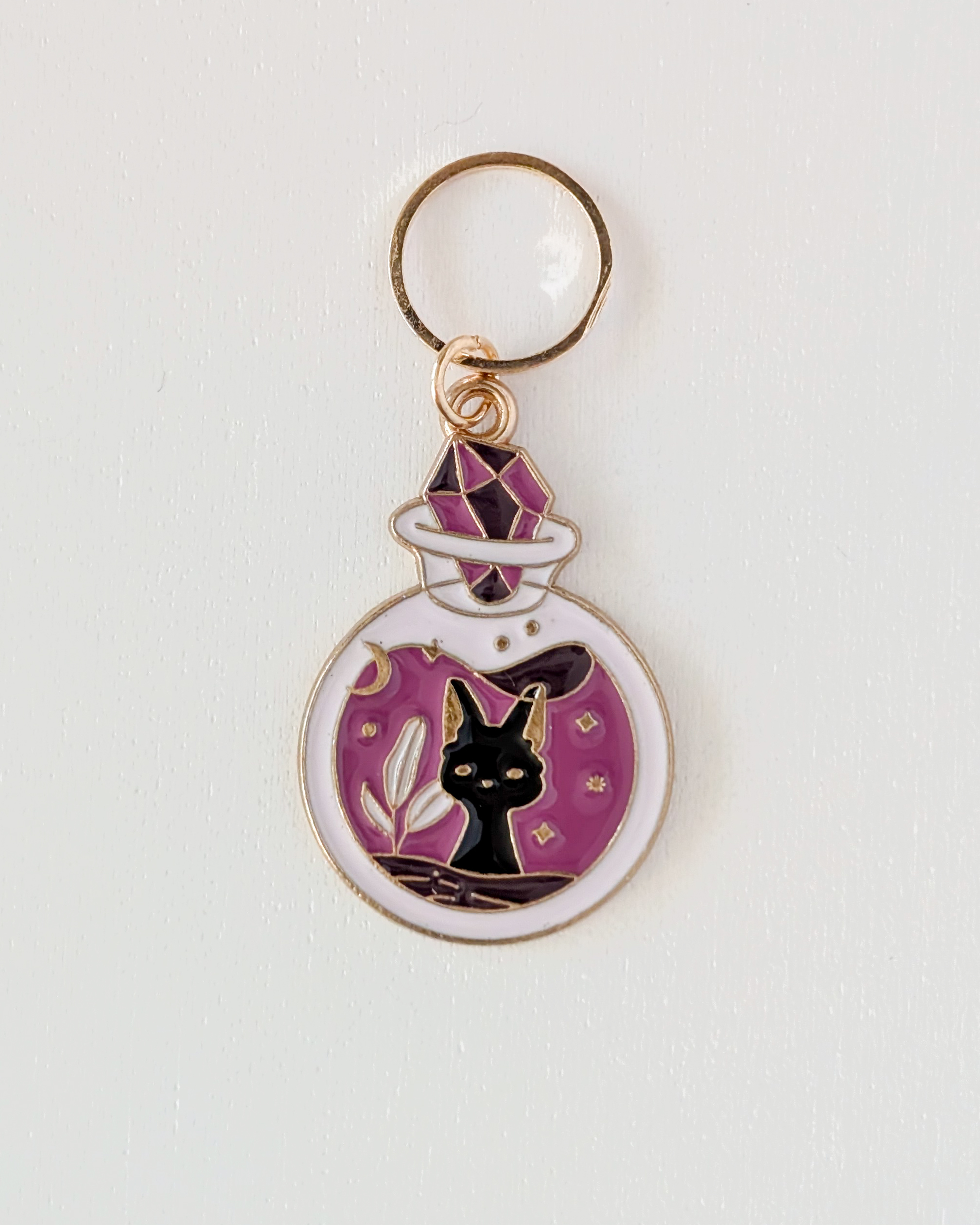 Chat potion magique, Lot d'anneaux marqueurs Challoween #2