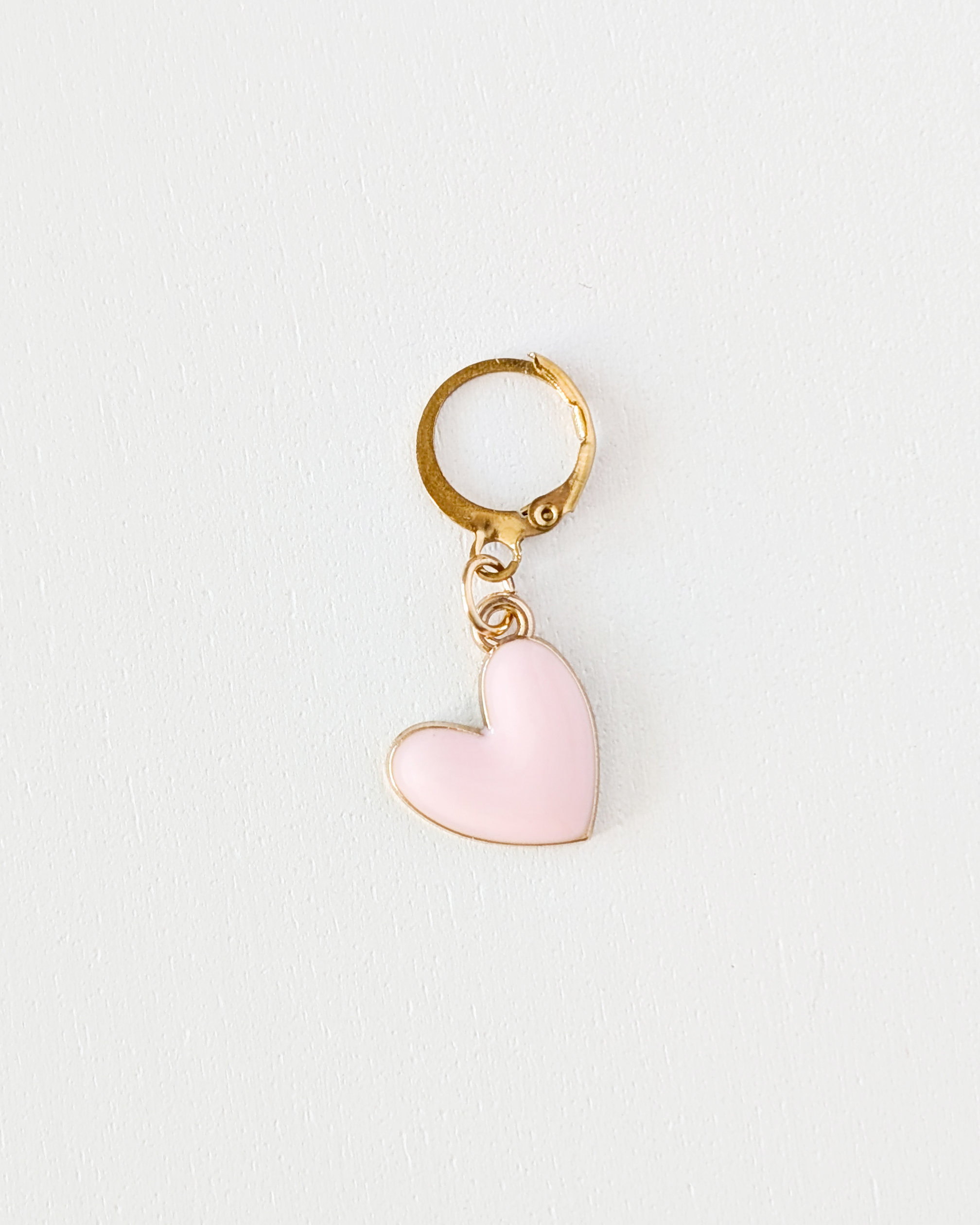 Gros coeur rose, Lot d'anneaux marqueurs amovibles Grands coeurs #2