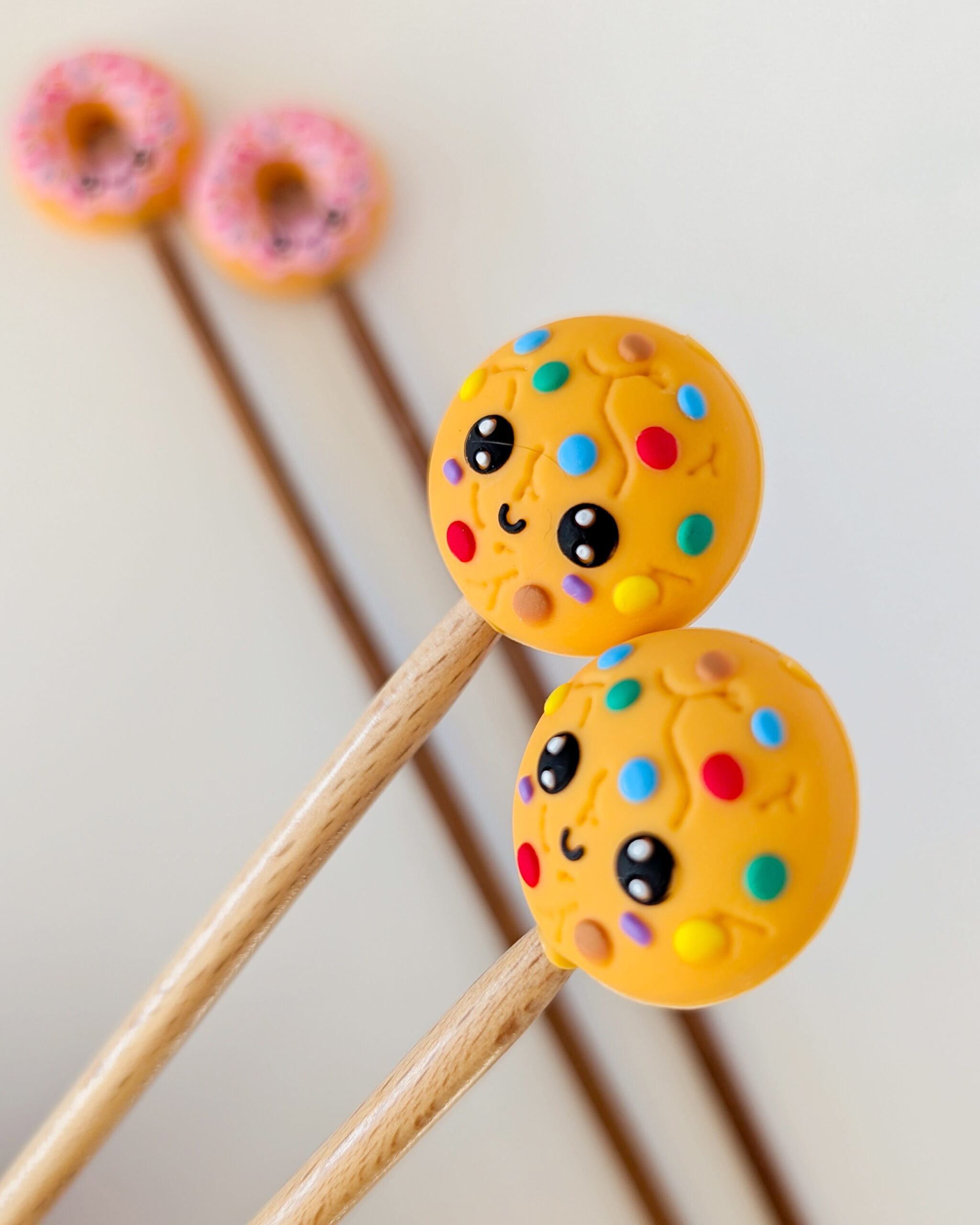 Protèges aiguilles en silicone, Cookies, Lot Gourmandises #3