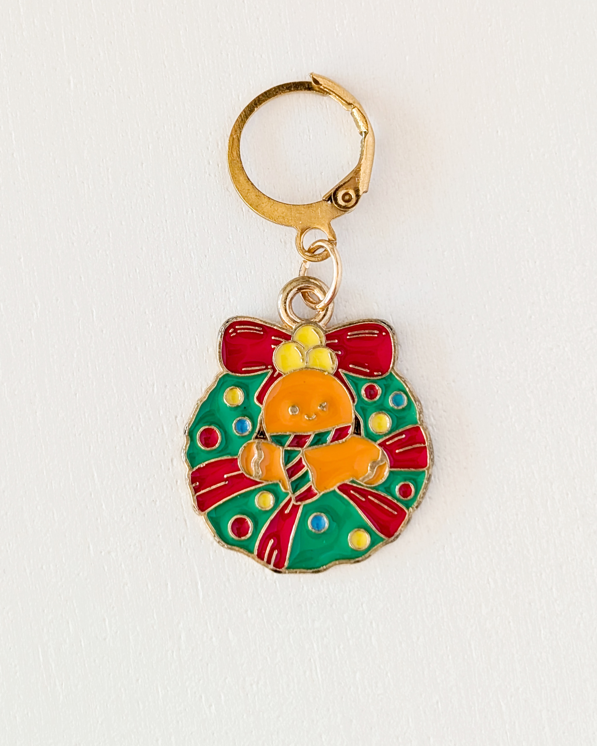 Couronne de Noël, Lot d'anneaux marqueurs amovibles Noël #8