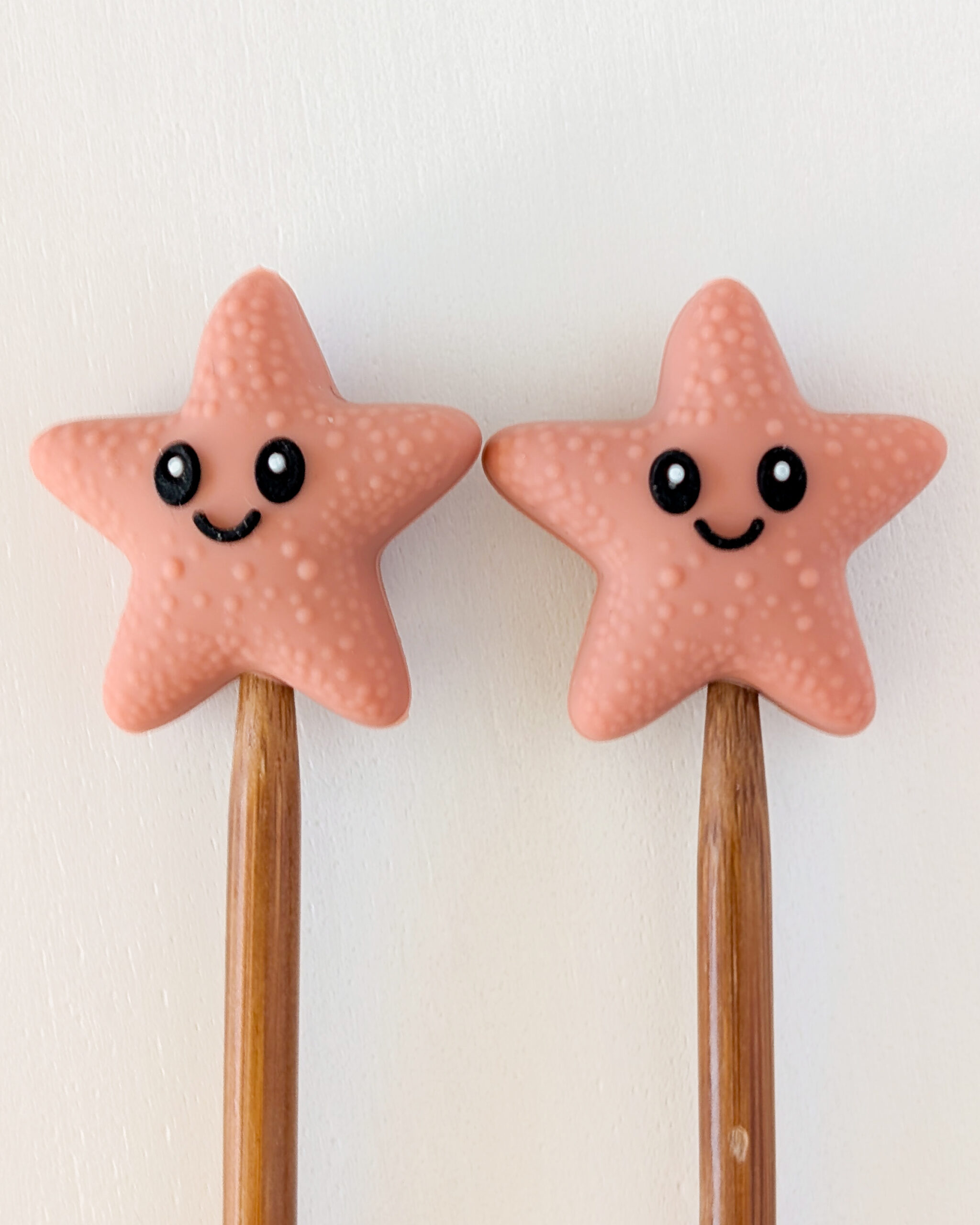 Etoiles de mer, Protèges aiguilles en silicone, Lot Sous l'océan #2