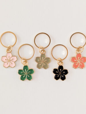 Lot d'anneaux marqueurs Fleuri #5