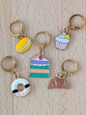 Lot d'anneaux marqueurs amovibles Gourmandises #4