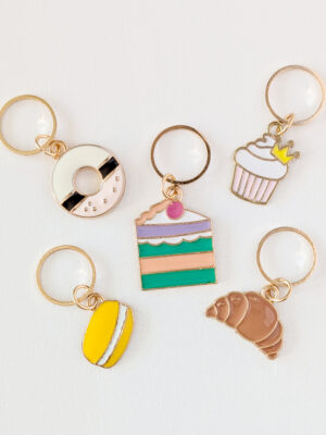 Lot d'anneaux marqueurs de mailles Gourmandises #4