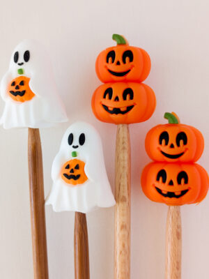 Protèges aiguilles en silicone, Lot Halloween #2