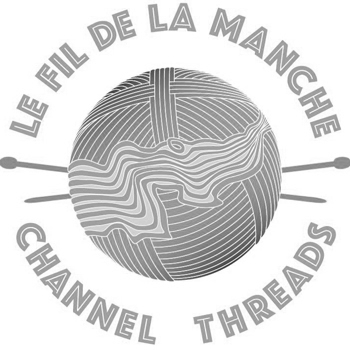 Le fil de la manche - logo n&b