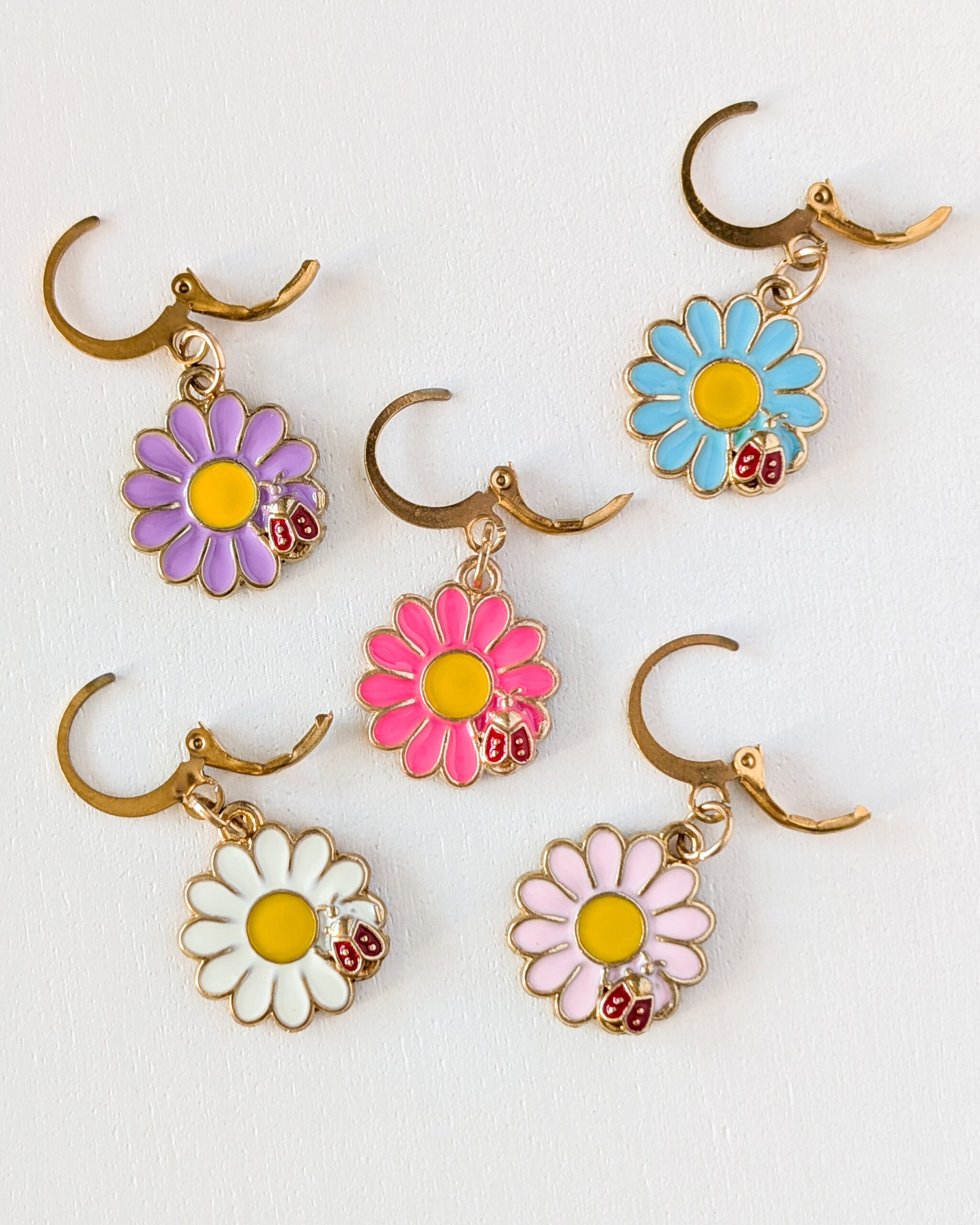 Lot d'anneaux marqueurs amovibles Marguerites #4