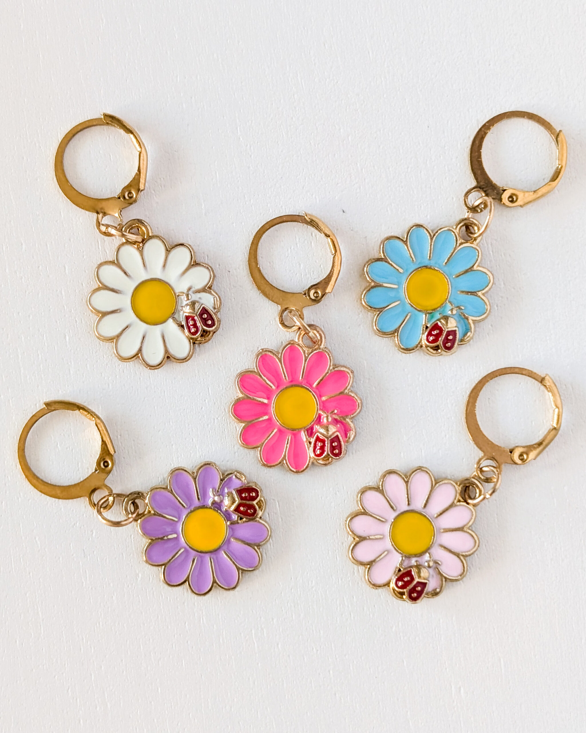 Lot d'anneaux marqueurs amovibles Marguerites #4