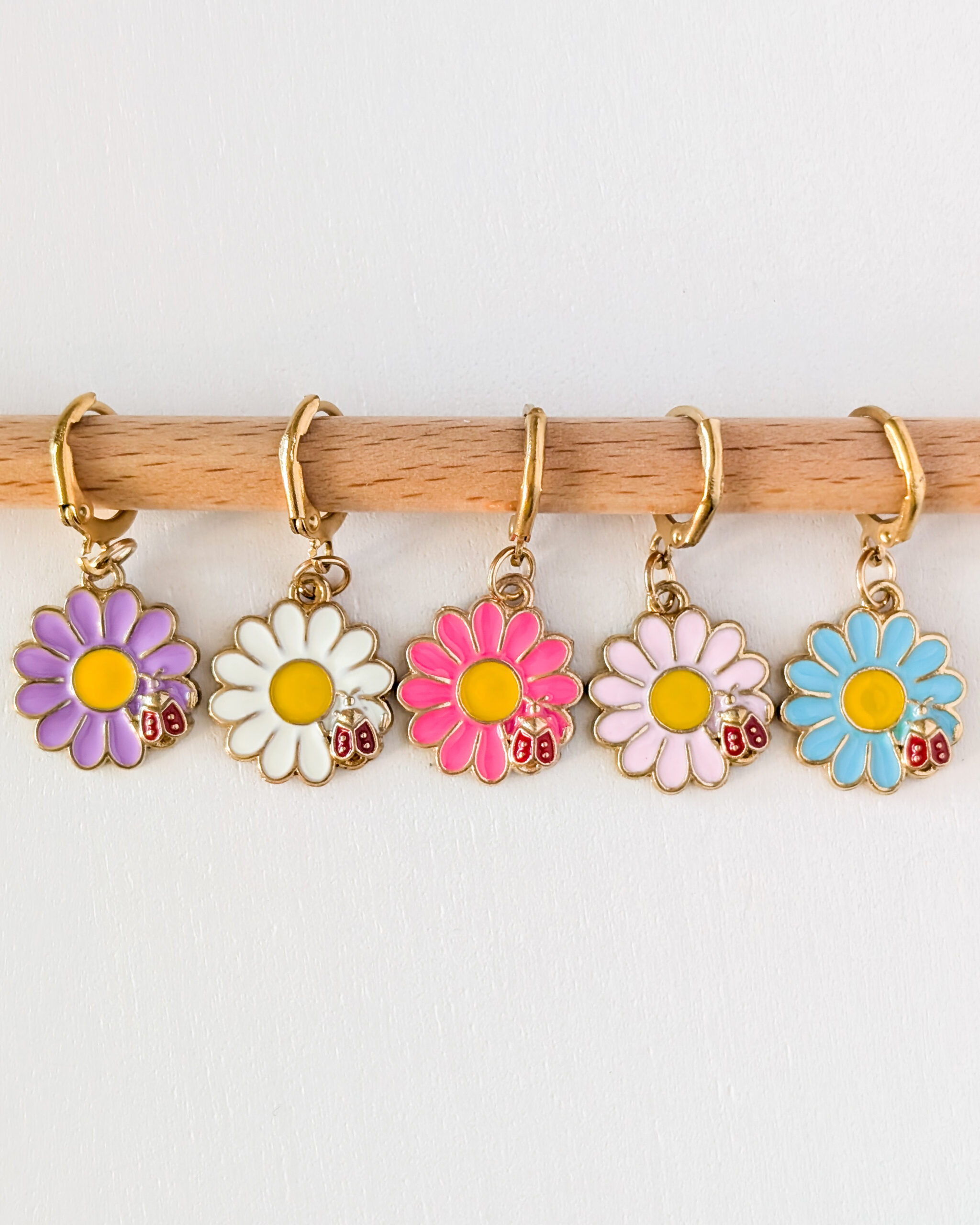 Lot d'anneaux marqueurs amovibles Marguerites #4