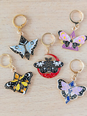Lot d'anneaux marqueurs amovibles Papillons #2
