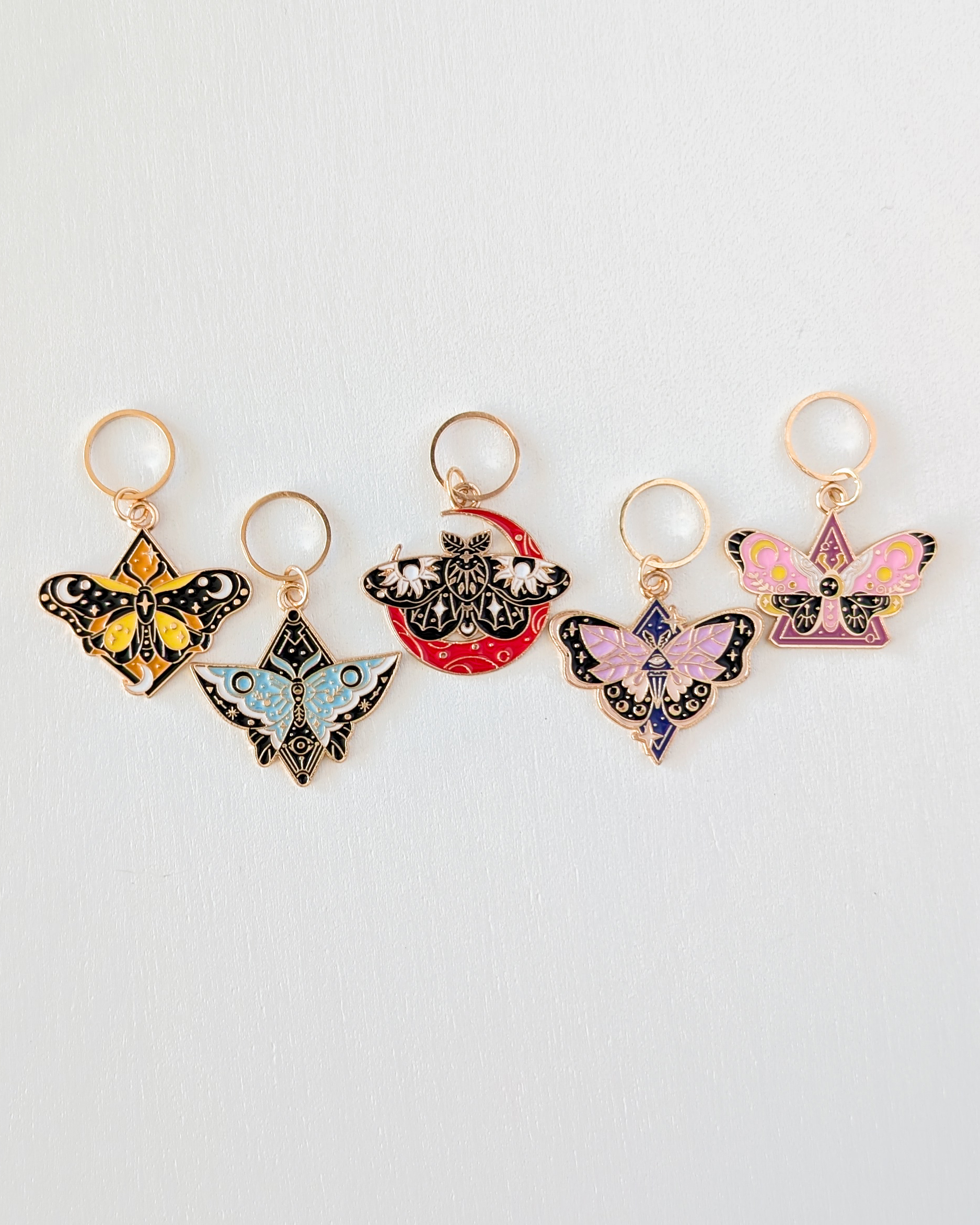 Lot d'anneaux marqueurs Papillons #2
