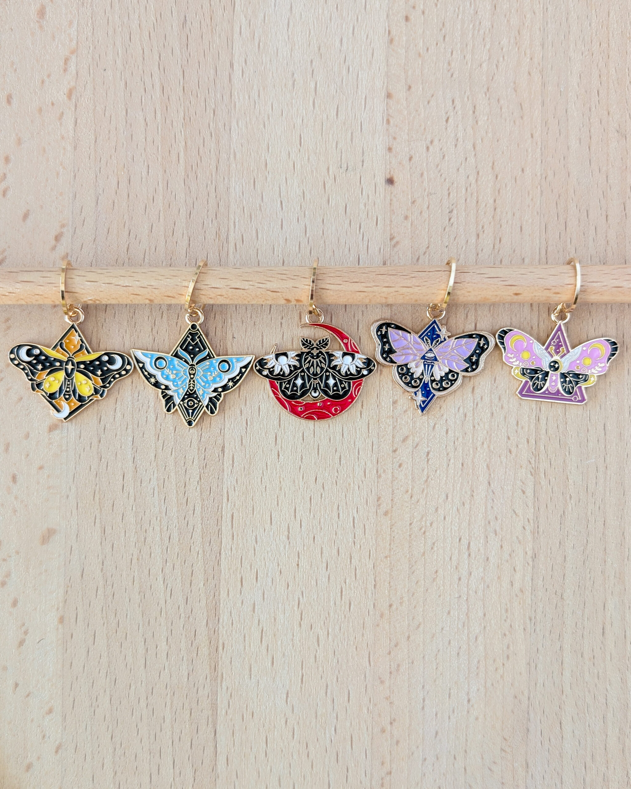 Lot d'anneaux marqueurs Papillons #2