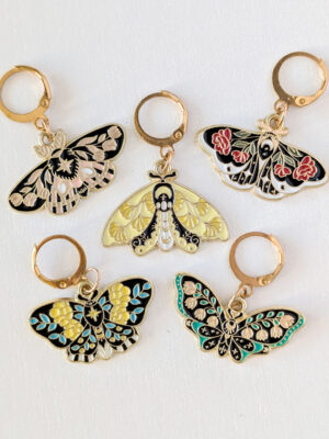 Lot d'anneaux marqueurs amovibles Papillons #1