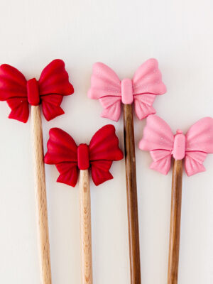 Protèges aiguilles en silicone, Lot Pink lady