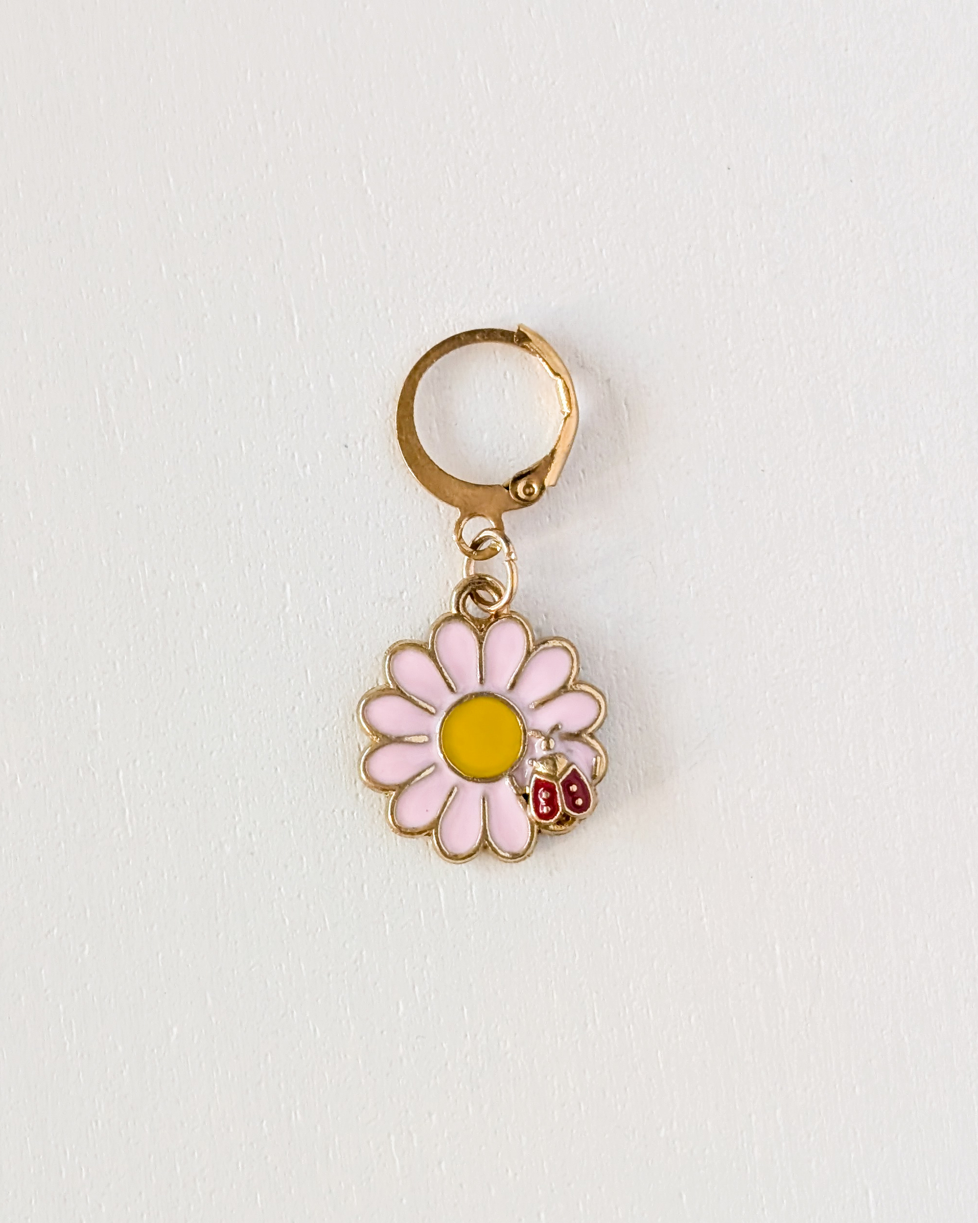 Marguerite rose, Lot d'anneaux marqueurs amovibles Marguerites #4