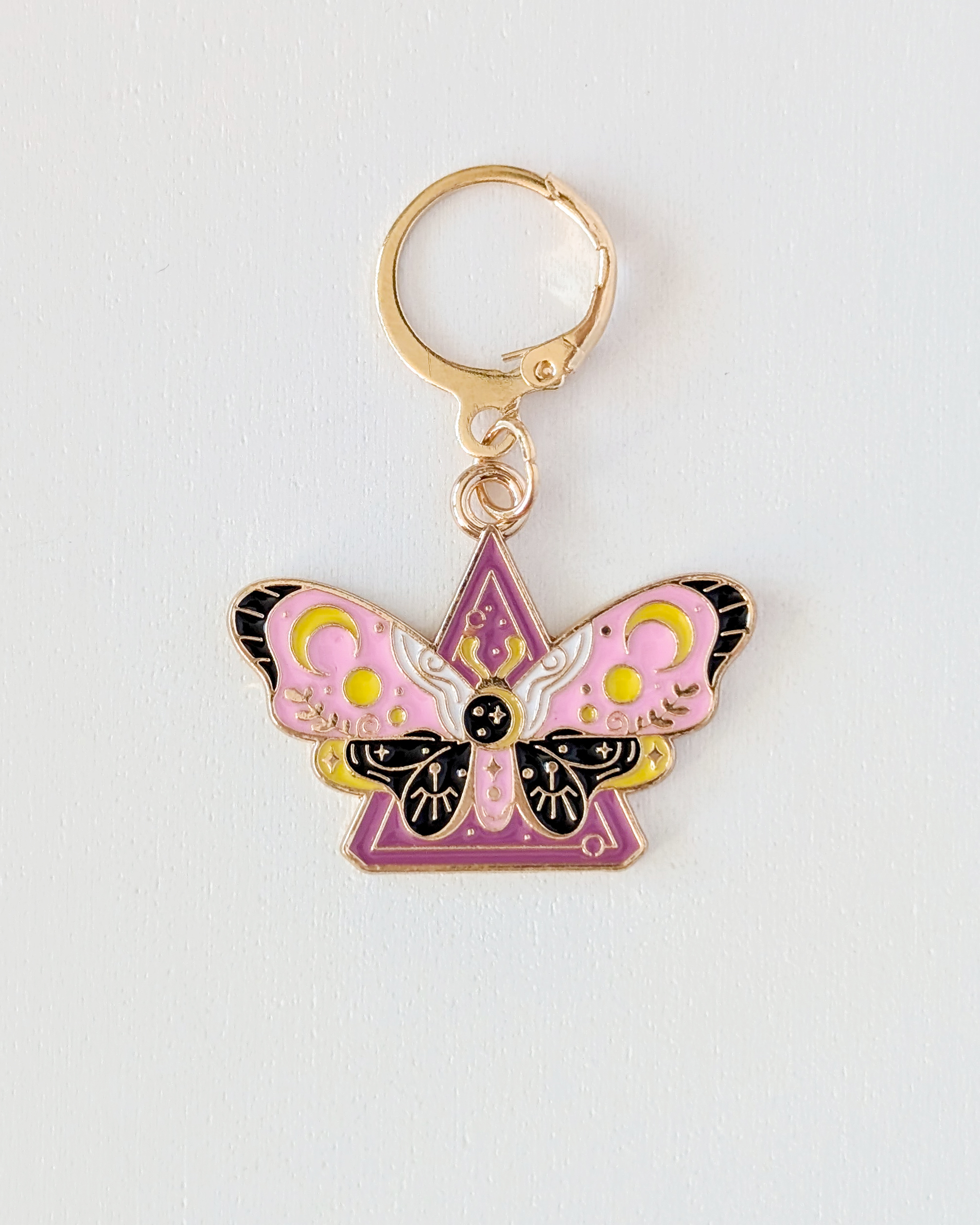 Papillon rose, Lot d'anneaux marqueurs amovibles Papillons #2