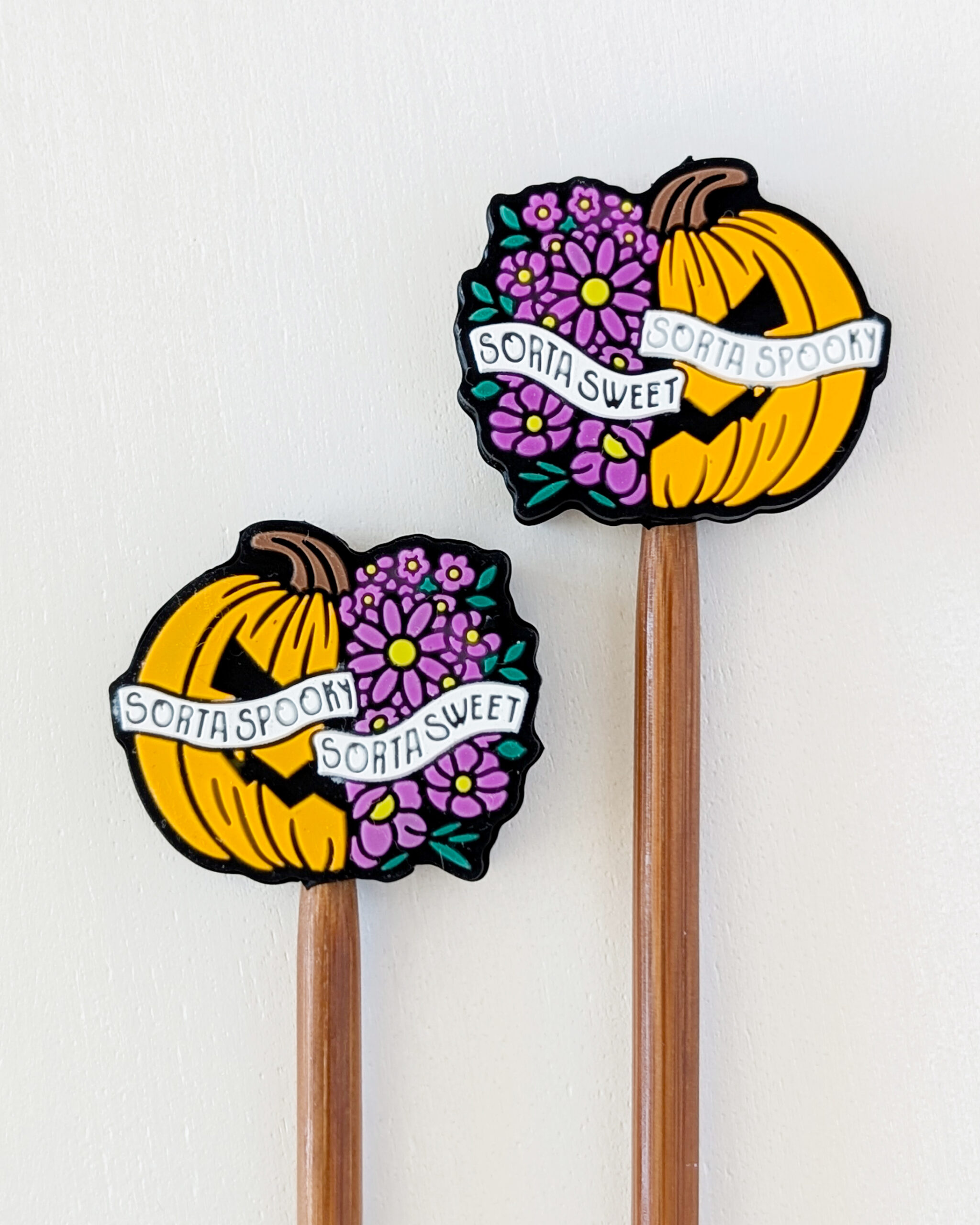 Protèges aiguilles en silicone, Sorta sweet, sorta spooky, Lot Halloween #1