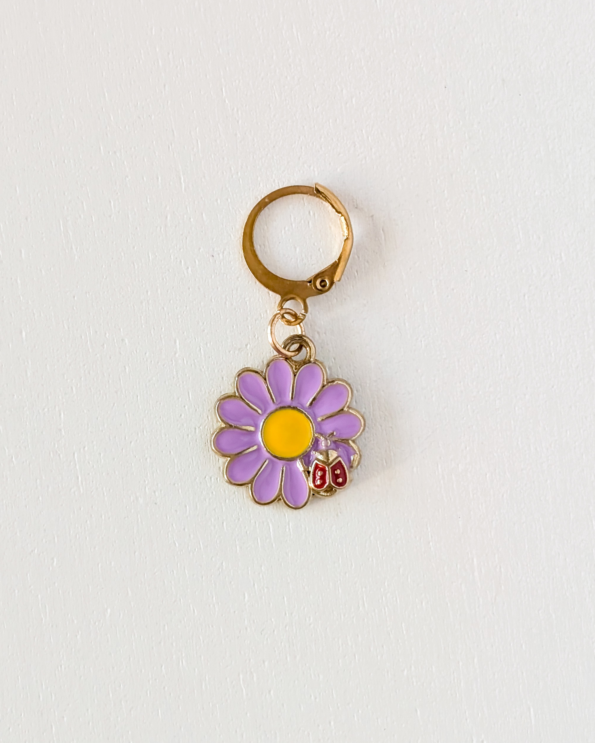 Marguerite violette, Lot d'anneaux marqueurs amovibles Marguerites #4