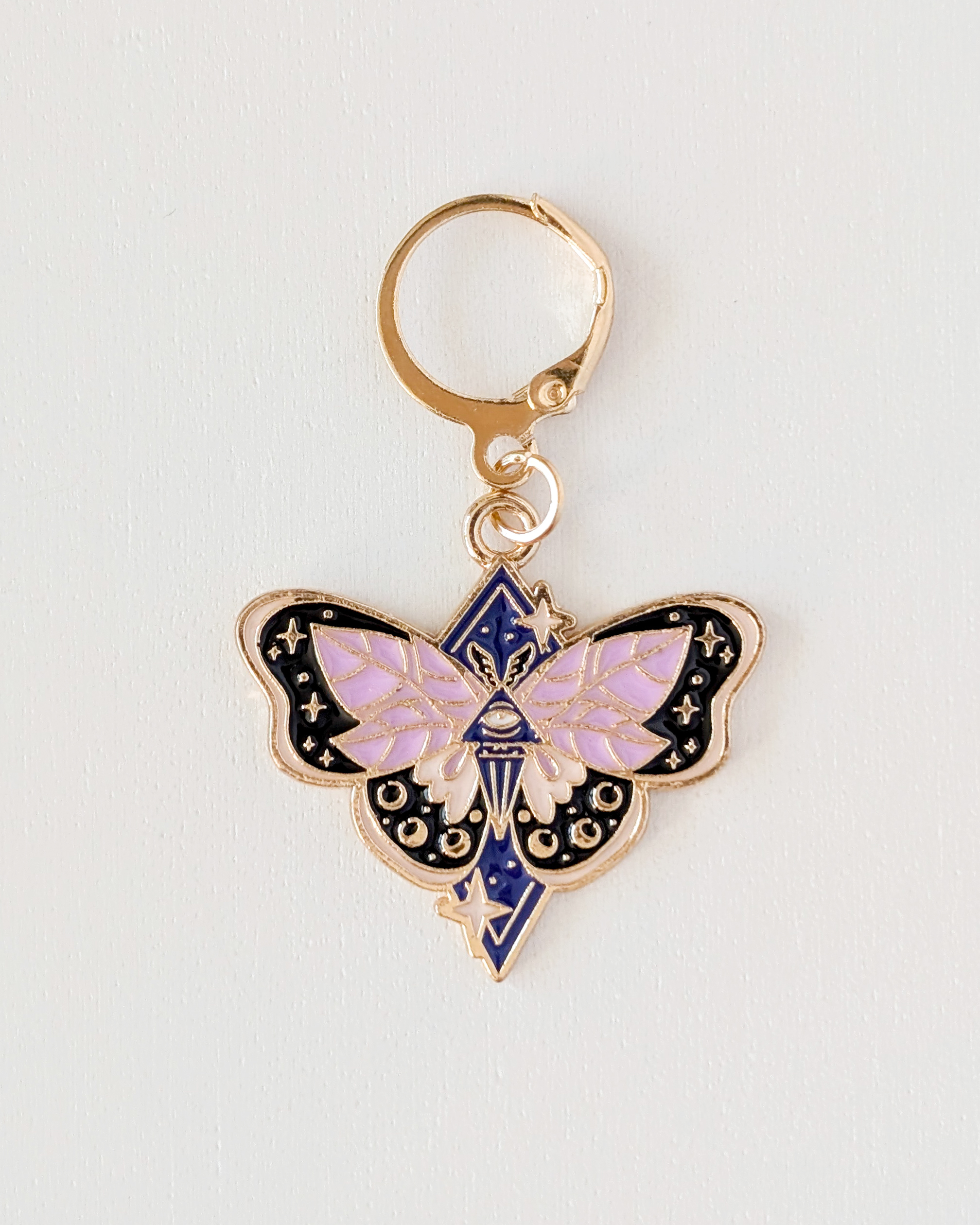 Papillon violet, Lot d'anneaux marqueurs amovibles Papillons #2